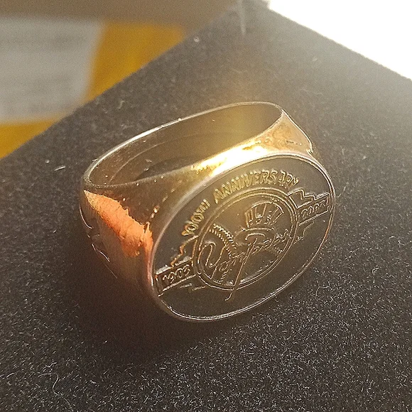 New York Yankees 100th Anniversary Fan Day 2003 Ring William Barthman Je…